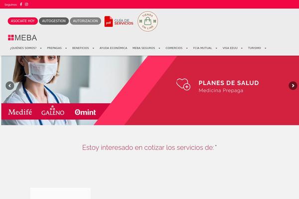 Hestia theme site design template sample