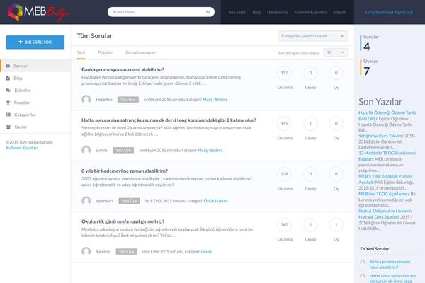 mebbilgi.com site used QAEngine