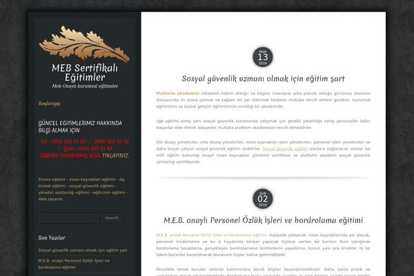 Luminescence Lite theme site design template sample