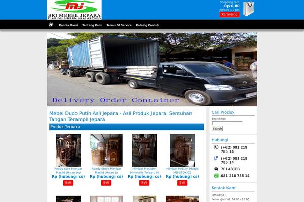 Pasaraya theme site design template sample