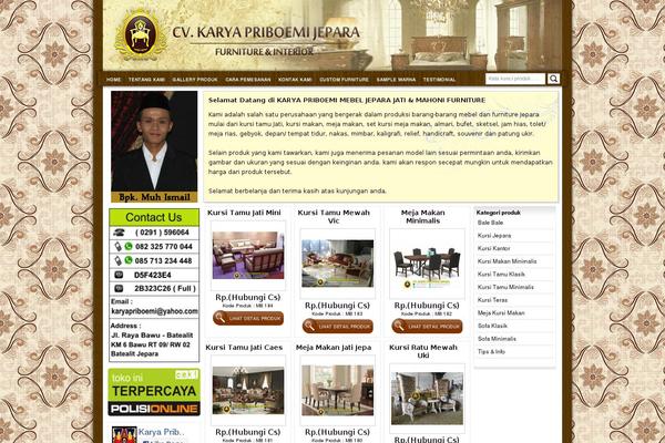 Wp-niaga theme site design template sample