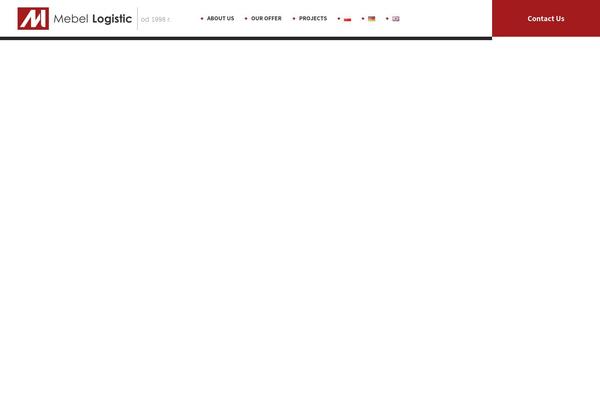 mebellogistic.pl site used Mebel