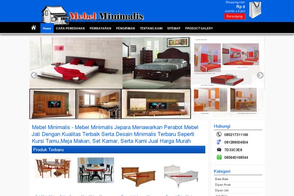 WP-Grosir theme site design template sample