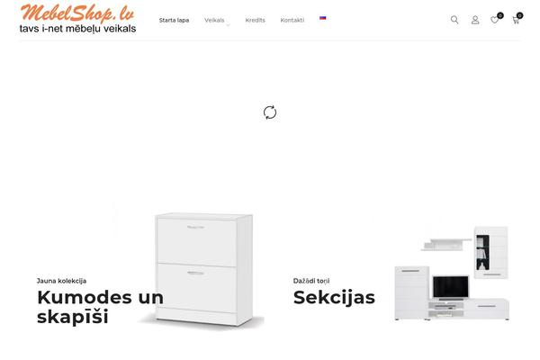 mebelshop.lv site used Drile-child