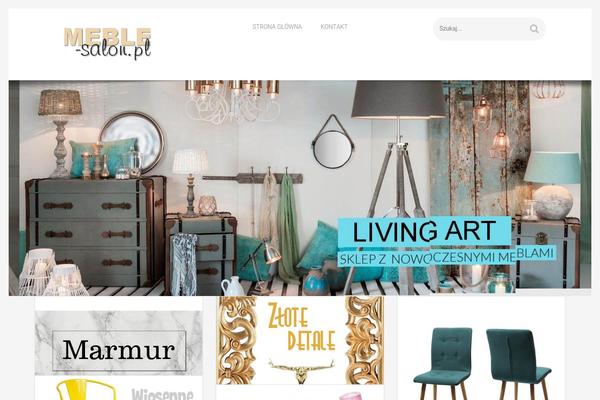 meble-salon.pl site used Blogojoy