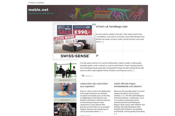 Thesis 1.5.1 theme site design template sample