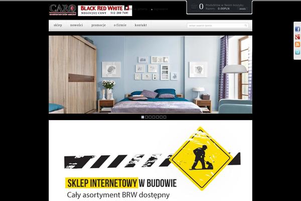 Mazine theme site design template sample