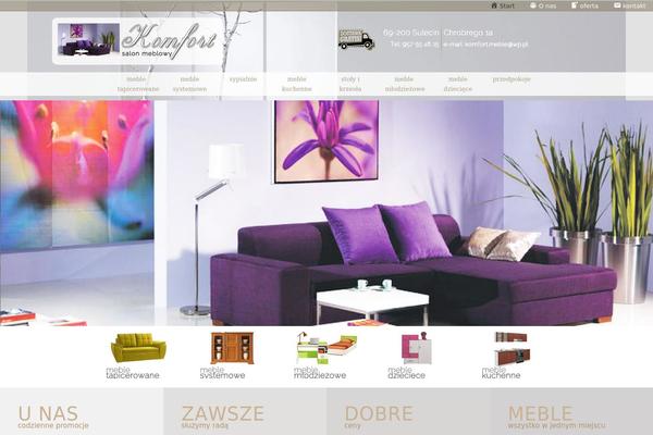 meblesulecin.pl site used Komfort