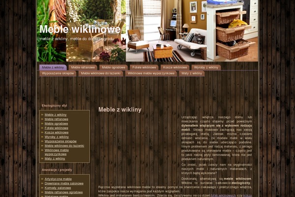 meblewiklinowe.com.pl site used Measuring