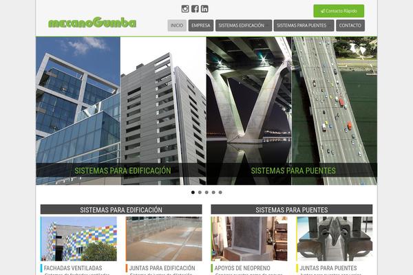 FoundationPress theme site design template sample