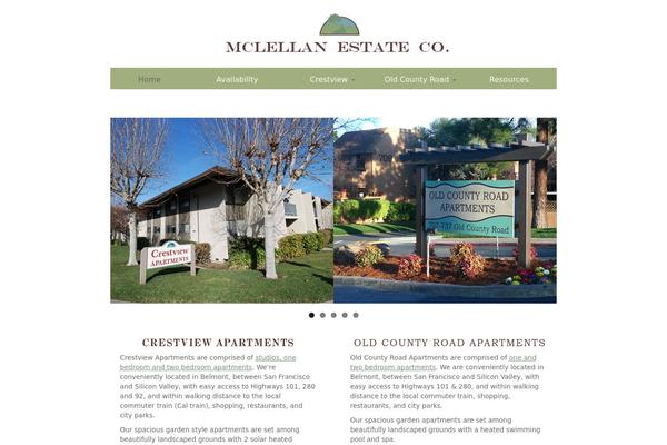 Roots theme site design template sample