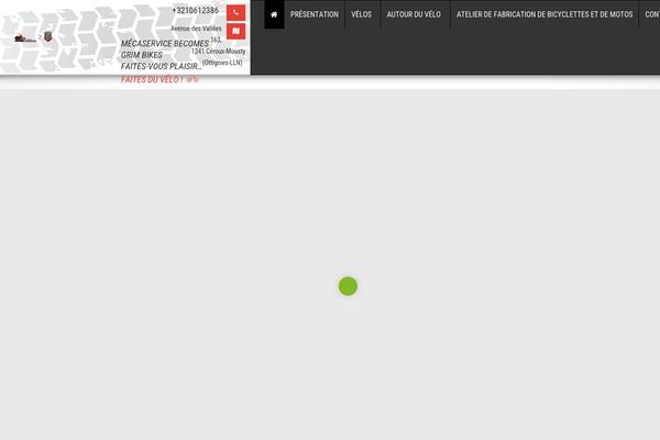 Bikeway theme site design template sample