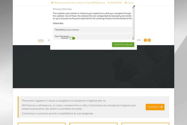 The7 theme site design template sample