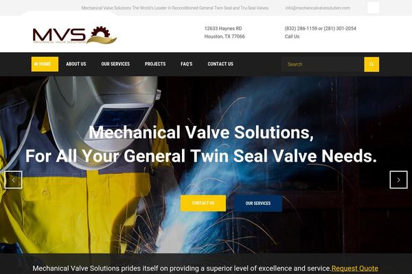 Factorypress theme site design template sample
