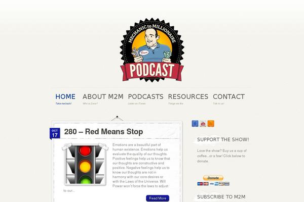 Personalpress theme site design template sample