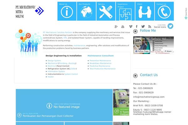 Site using Responsive NextGEN Flex Slider Template plugin