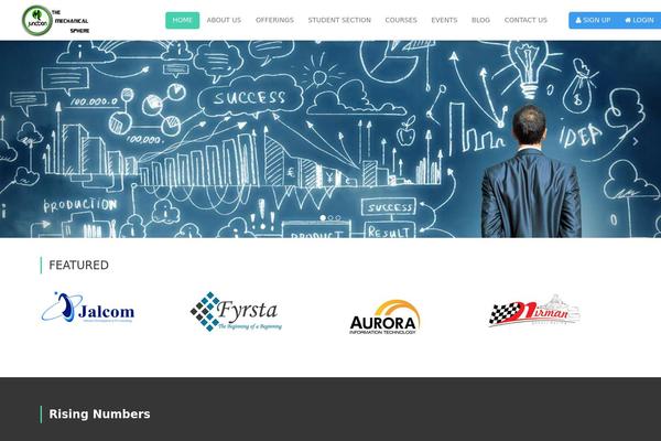 Lotus theme site design template sample