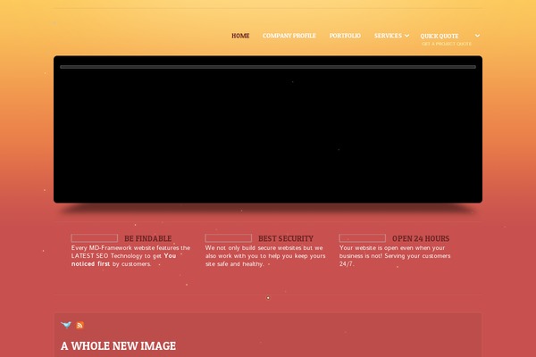 MD-Framework theme websites examples