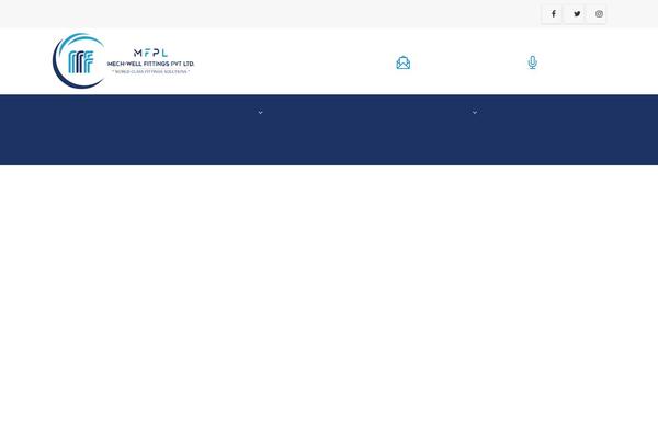 Megafactory theme site design template sample