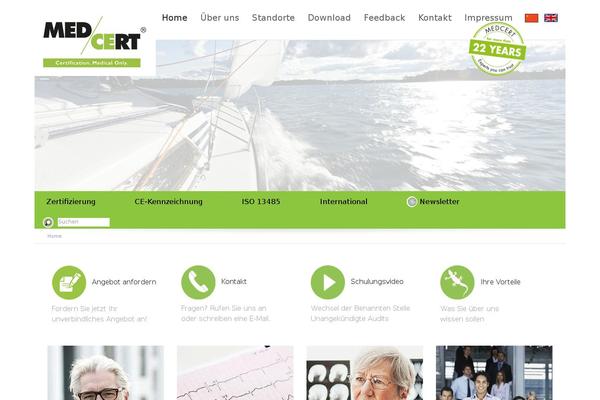 Flexform Child theme site design template sample