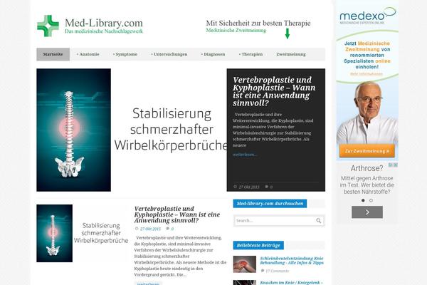 Megazine v1.06 theme site design template sample