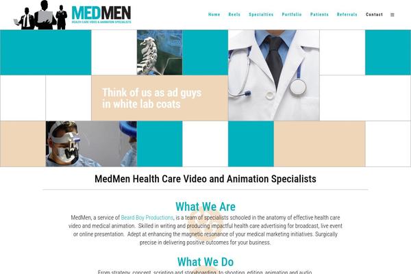 Stockholm theme site design template sample