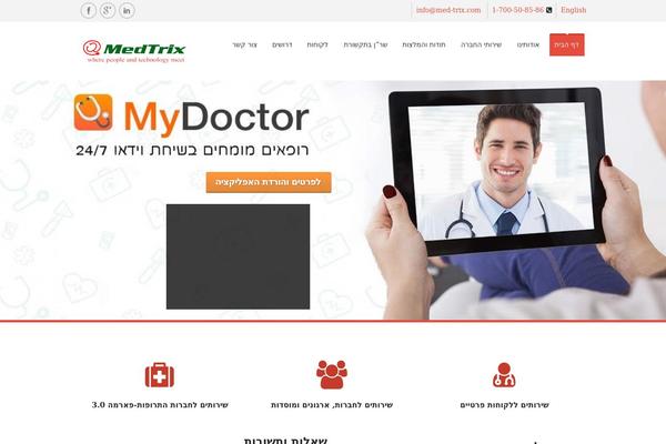 SoulMedic theme site design template sample