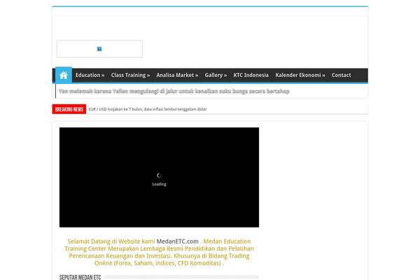 Sahifa theme site design template sample