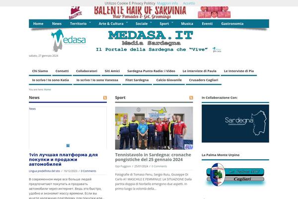 Site using Wp-bannerize plugin
