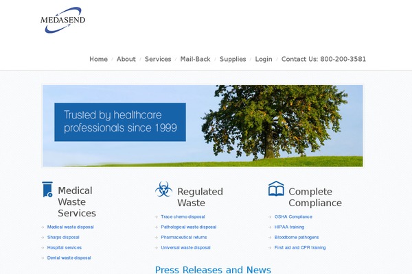 Sirius theme site design template sample