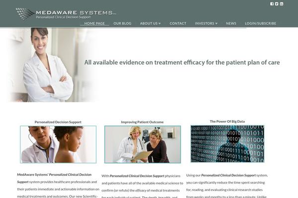 SoulMedic theme site design template sample