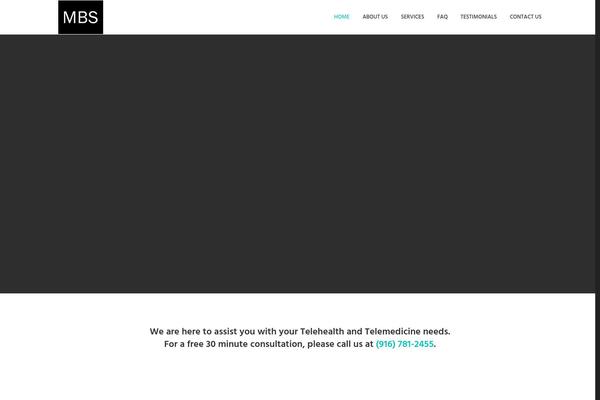 Advisor theme site design template sample