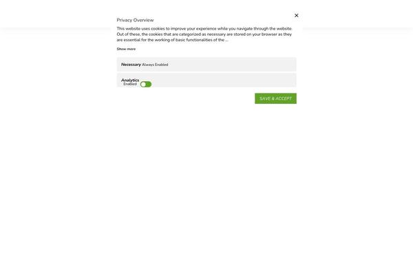 Site using WPFront Scroll Top plugin
