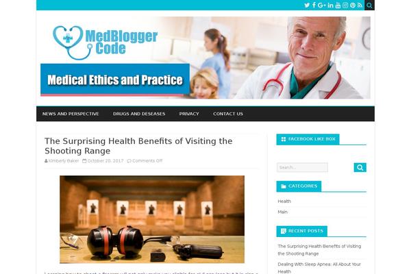 Ribosome theme site design template sample