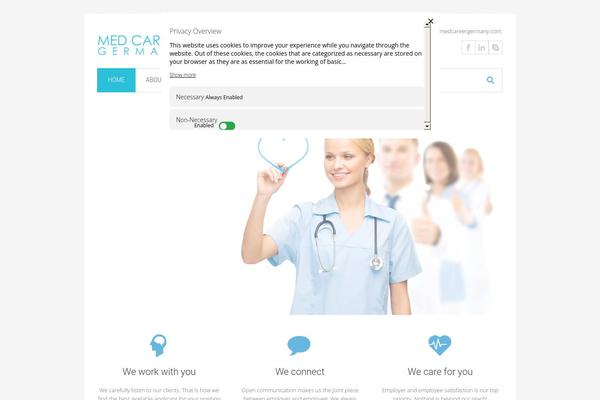 Medicure-child theme site design template sample