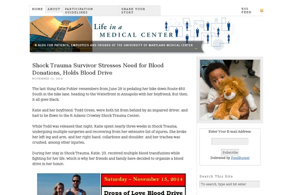 Thesis 1.6 theme site design template sample