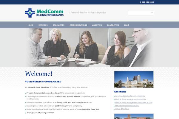 medcommbilling.com site used Medcomm
