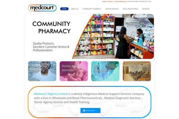 Medigroup theme site design template sample