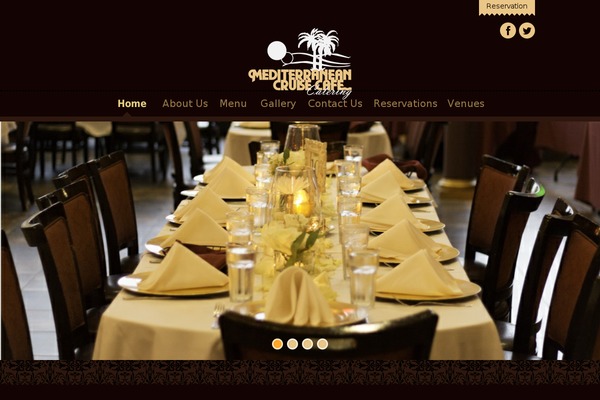 Dine & Drink theme site design template sample