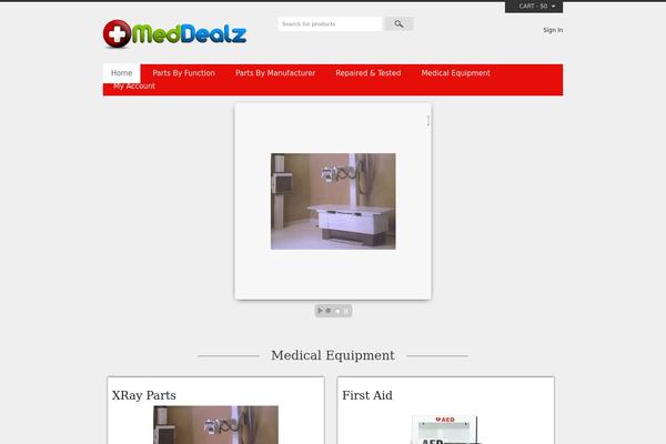 XMarket theme site design template sample
