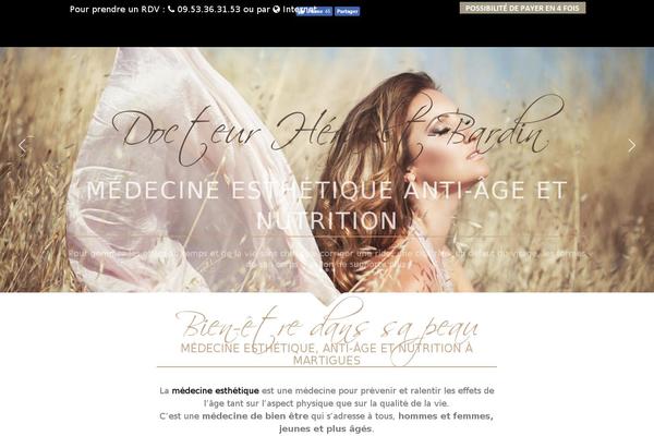 Chandelier theme site design template sample