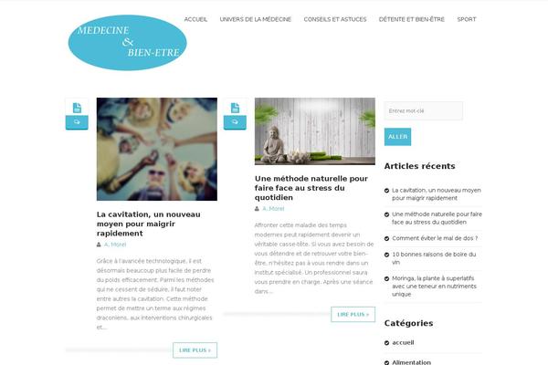 Site using Designthemes-core-features plugin