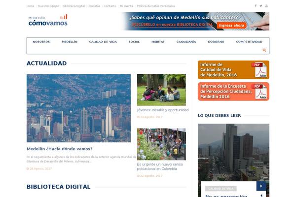 Barcelona theme site design template sample