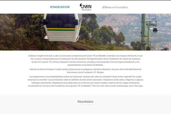 Innov8tive Child theme site design template sample