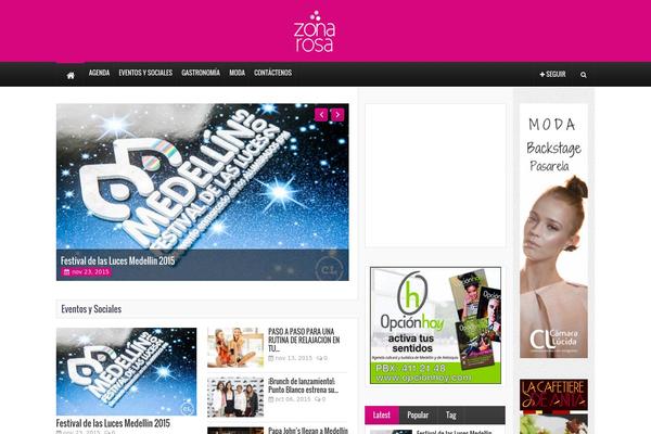 Theme Rush theme site design template sample