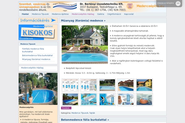 Blocks theme site design template sample