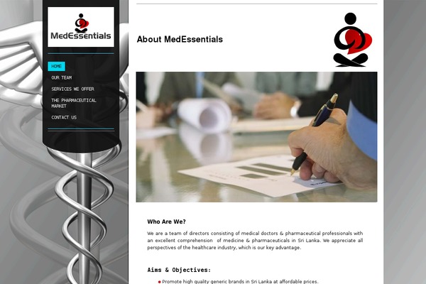 Site using WordPress Content Slide plugin