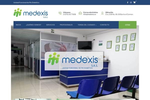medexis.co site used Batiment