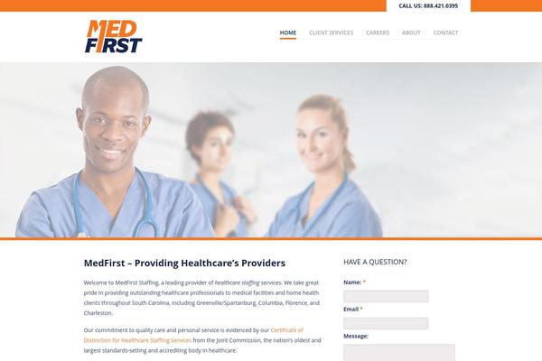 medfirststaffing.com site used Vanguard