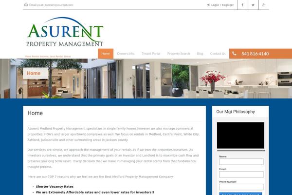 Realhomes Theme theme site design template sample